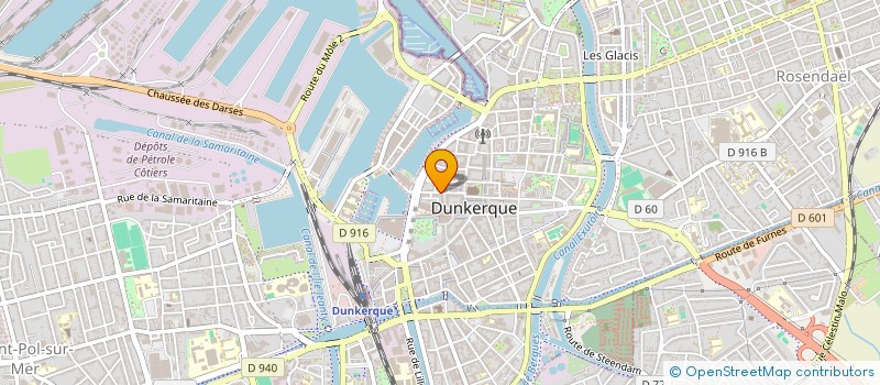 localisation de l'entreprise EURL GALO à DUNKERQUE