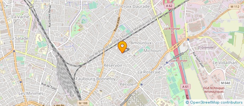 localisation de l'entreprise EURL GALONIER à TOULOUSE