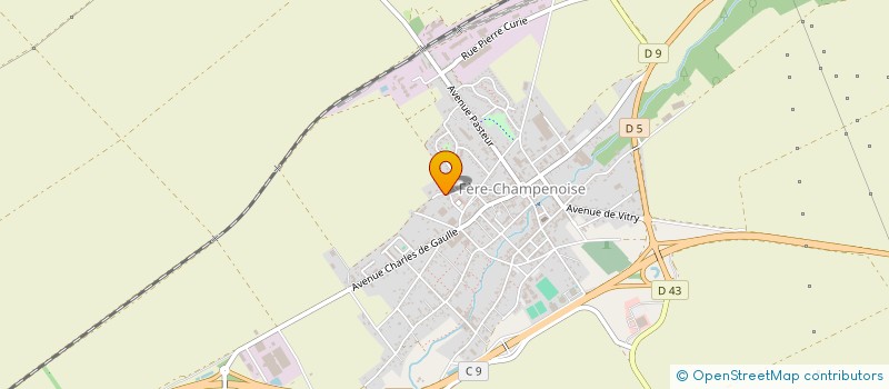 localisation de l'entreprise EURL GARAGE DAVID RACLIN  CONNANTRE