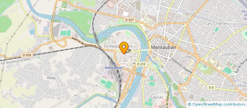 localisation de l'entreprise EURL GARCIA  MONTAUBAN