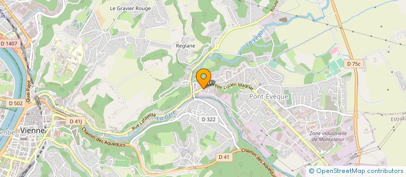 localisation de l'entreprise EURL GARIN RICHARD à PONT-EVEQUE