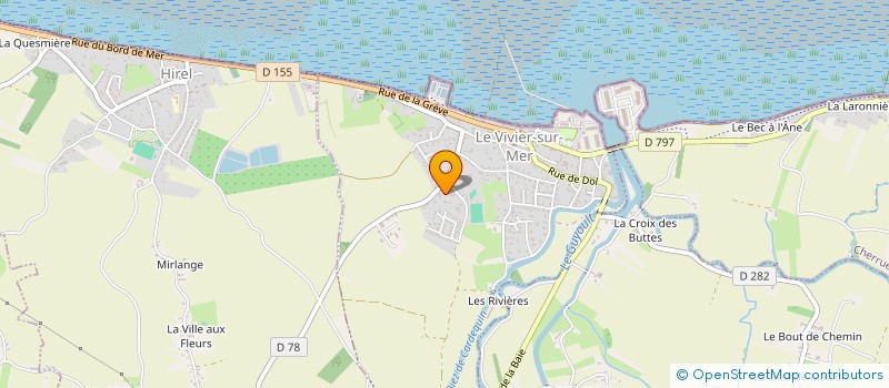 localisation de l'entreprise EURL GASSOT à LE VIVIER-SUR-MER