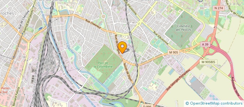 localisation de l'entreprise EURL GAUTHIER ELEC  SAINTE-MARIE-SUR-OUCHE