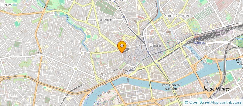 localisation de l'entreprise EURL GEFFRAY ELPHIE à NANTES