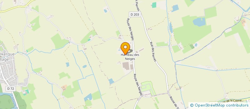 localisation de l'entreprise EURL GEL FLANDRES à TETEGHEM-COUDEKERQUE-VILLAGE