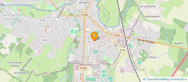 localisation de l'entreprise EURL GENBAT à ALENCON