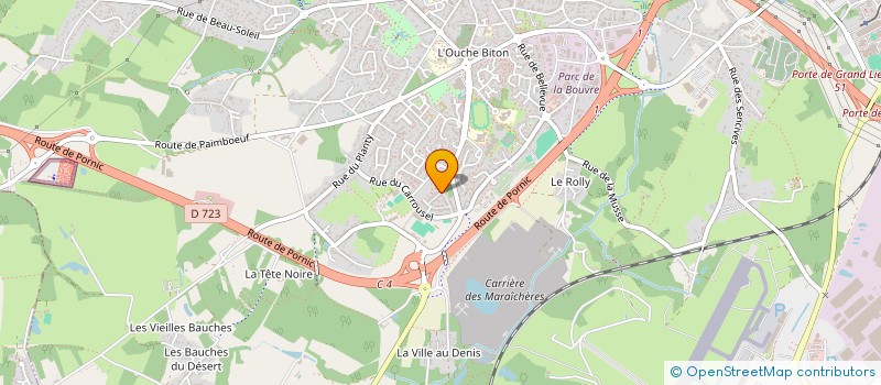 localisation de l'entreprise EURL GENCO à BOUGUENAIS