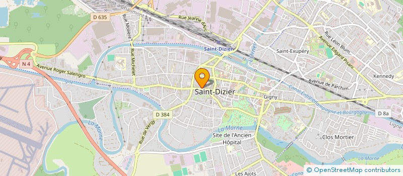 localisation de l'entreprise EURL GERAUD à SAINT-DIZIER