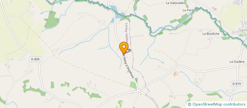 localisation de l'entreprise EURL GERAULT RUDY à LONLAY-L ABBAYE