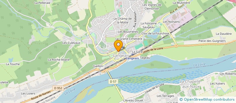 localisation de l'entreprise EURL GESTION DU CHATEAU DE LANGEAIS à LANGEAIS