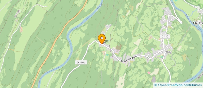 localisation de l'entreprise EURL GIBEY MECANIQUE MULTI-MARQUES  CESSEY