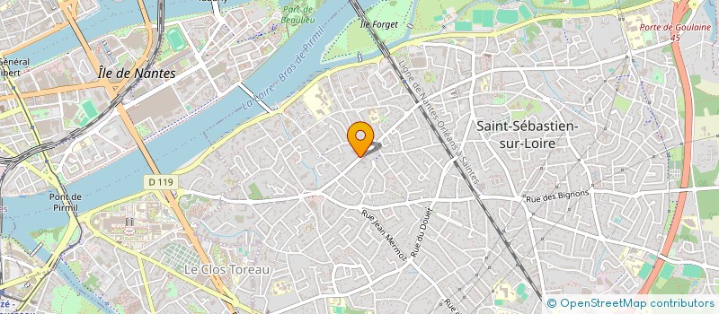 localisation de l'entreprise EURL GICQUEL EXPERTISE à SAINT-SEBASTIEN-SUR-LOIRE