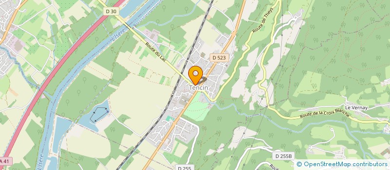 localisation de l'entreprise EURL GIRERD BRUNO  PONTCHARRA