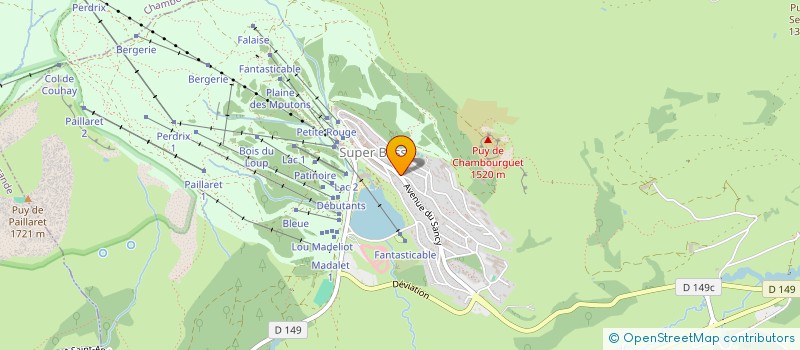 localisation de l'entreprise EURL GIROUD à BESSE-ET-SAINT-ANASTAISE