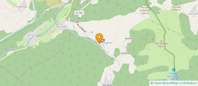 localisation de l'entreprise EURL GITAMIGLOS à MIGLOS