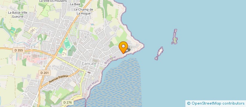 localisation de l'entreprise EURL GITE MARIN  CANCALE