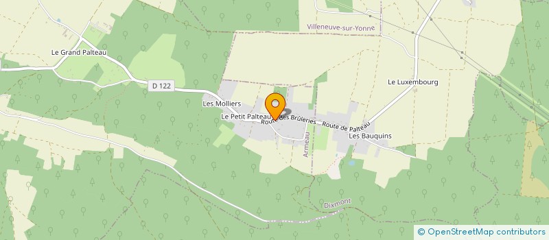 localisation de l'entreprise EURL GIULIA MACHABERT  CHAUMOT