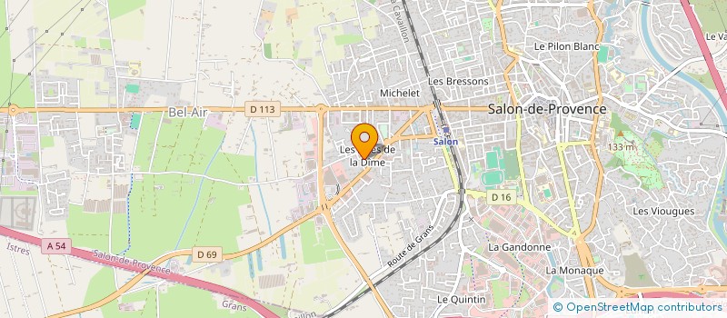 localisation de l'entreprise EURL GLAMB'S  SALON-DE-PROVENCE