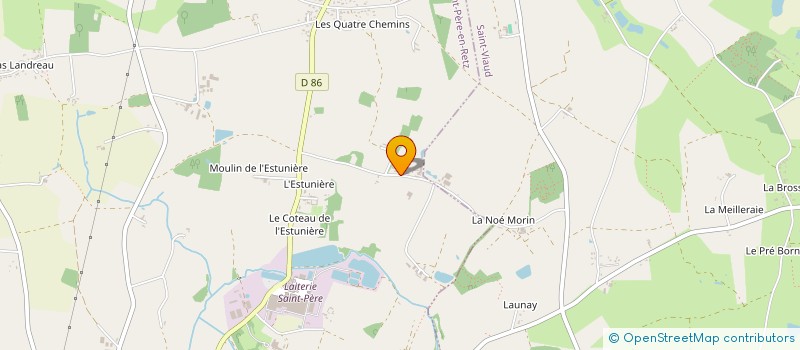 localisation de l'entreprise EURL GLAUD FABRICE  SAINT-PERE-EN-RETZ