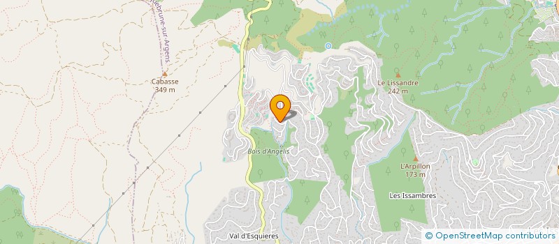 localisation de l'entreprise EURL GOCALEK BATIMENT  ROQUEBRUNE-SUR-ARGENS