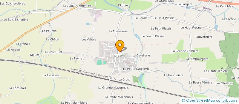 localisation de l'entreprise EURL GODELOUP TANGUY à TORCE