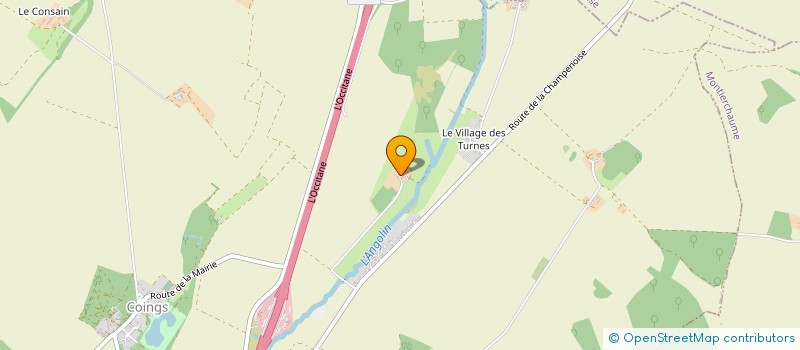 localisation de l'entreprise EURL GODIARD à COINGS