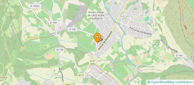 localisation de l'entreprise EURL GORI  TEYRAN