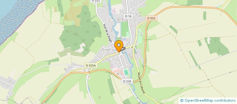 localisation de l'entreprise EURL GOSSELLIN  CRIEL-SUR-MER