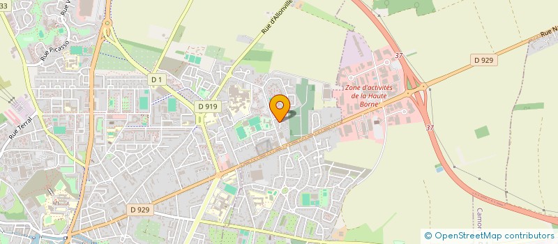 localisation de l'entreprise EURL GOSSET à AMIENS