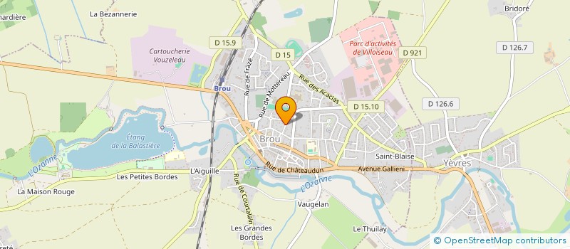localisation de l'entreprise EURL GOUPIL SOLAR PRODUCTION à BROU