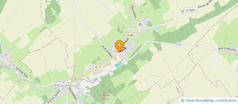 localisation de l'entreprise EURL GOURNAY  HEUCHIN