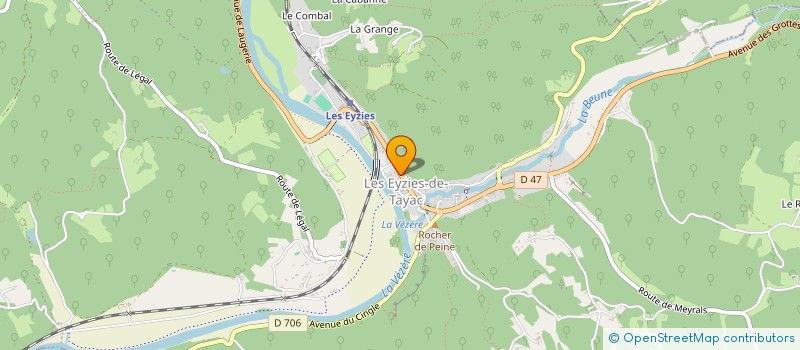 localisation de l'entreprise EURL GP à LES EYZIES