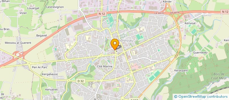 localisation de l'entreprise EURL GRAFX à LANDIVISIAU