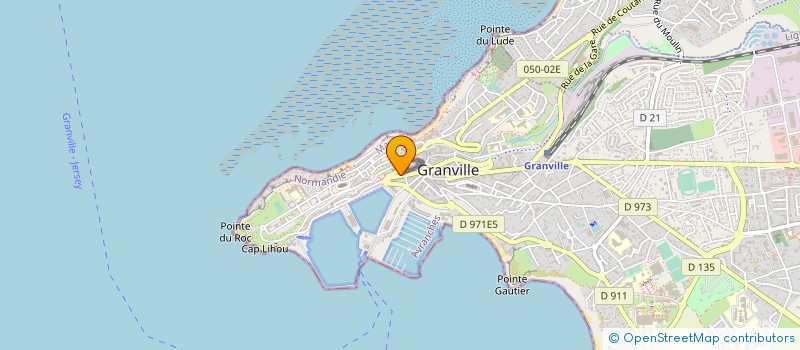 localisation de l'entreprise EURL GRAIN DE CUIR à GRANVILLE
