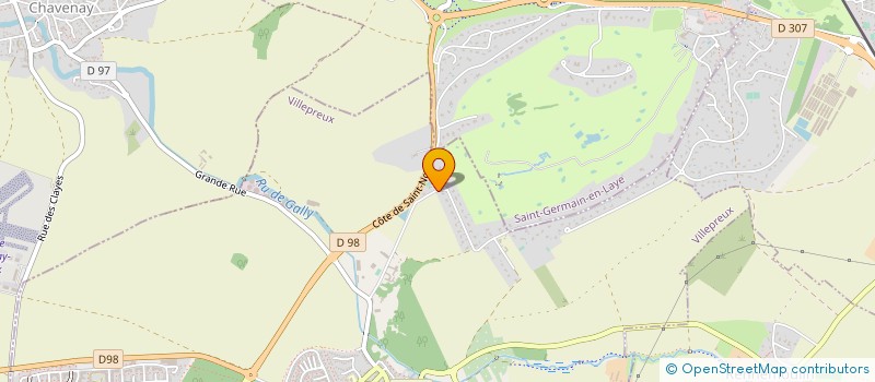 localisation de l'entreprise EURL GRAND'MAISONS  VILLEPREUX