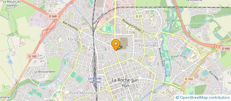 localisation de l'entreprise EURL GRAPHINET à ROCHE SUR YON (LA)