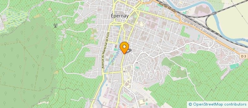 localisation de l'entreprise EURL GROOM EPERNAY VTC  EPERNAY