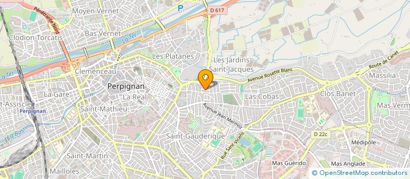 localisation de l'entreprise EURL GT à PERPIGNAN