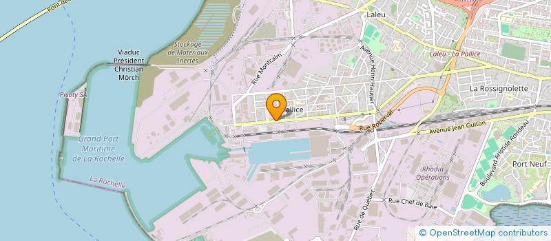 localisation de l'entreprise EURL GT LUB à LA ROCHELLE