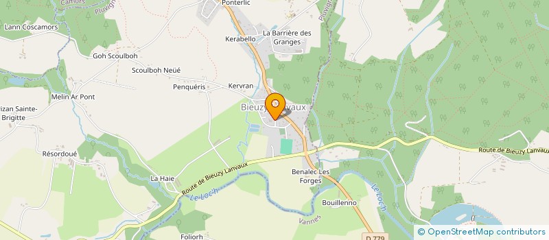 localisation de l'entreprise EURL GUEGAN BERNARD à PLUVIGNER