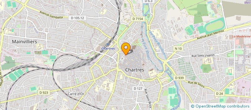 localisation de l'entreprise EURL GUELFUCCI à CHARTRES