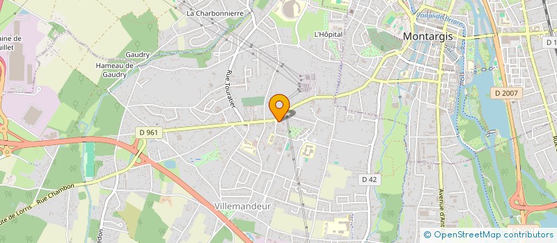 localisation de l'entreprise EURL GUERIN ANITA à VILLEMANDEUR