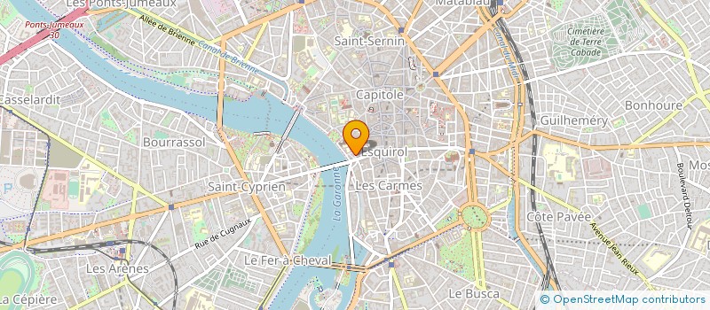 localisation de l'entreprise EURL GUILLAUME à TOULOUSE