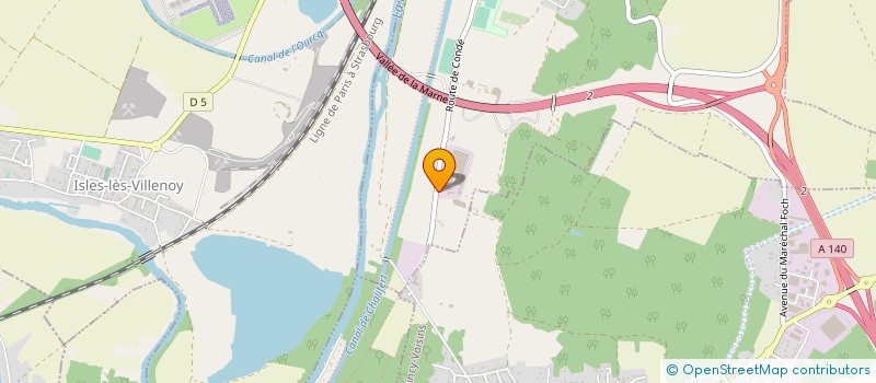 localisation de l'entreprise EURL GUILLAUMEE à MAREUIL-LES-MEAUX