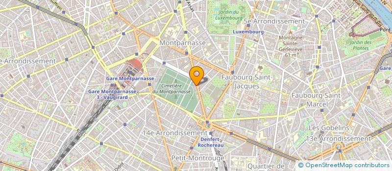 localisation de l'entreprise EURL GUINAMARD-CASATI  PARIS