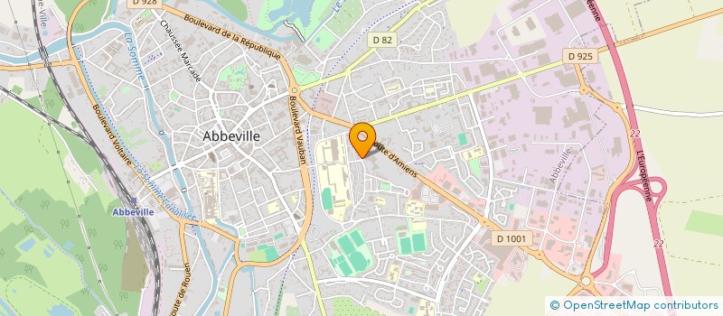 localisation de l'entreprise EURL GUIPIERA à ABBEVILLE