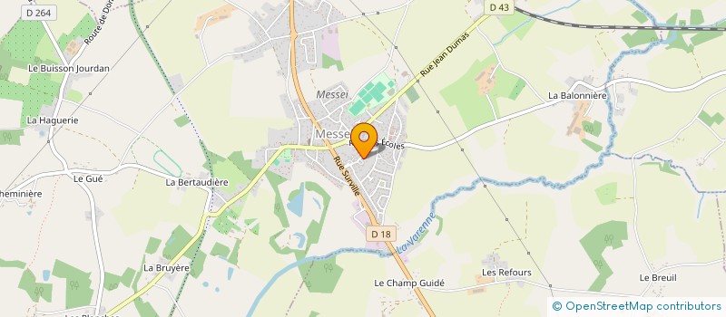 localisation de l'entreprise EURL GUNGOR à MESSEI