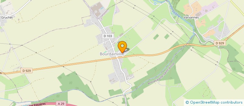 localisation de l'entreprise EURL GUY DUMONT DTPN  VIBEUF