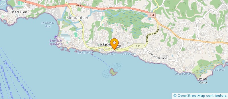 localisation de l'entreprise EURL GUY LEMARCHAND à LE GOSIER