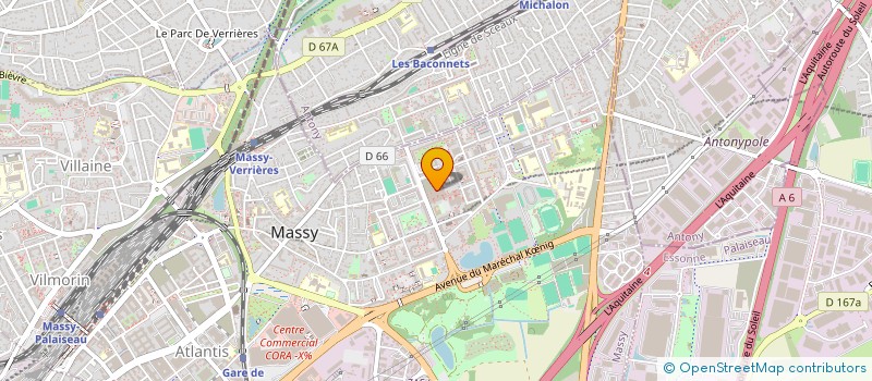 localisation de l'entreprise EURL GUYON à MASSY